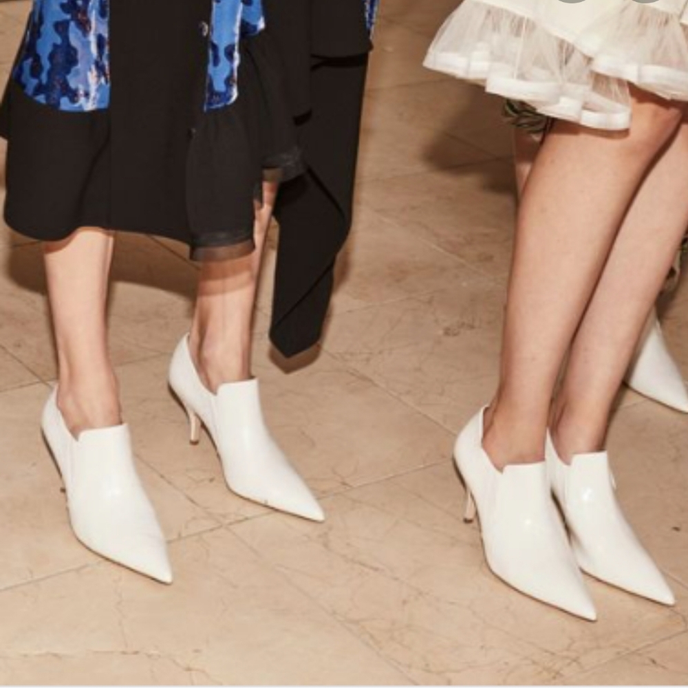 Tory Burch Georgina white bootie